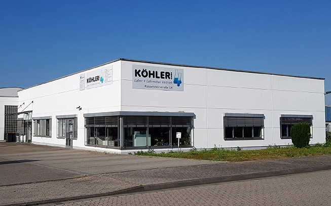 Köhler GmbH · Labor + Lehrmittel Vertrieb | Gebäude Andernach